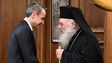 Δείπνο Μητσοτάκη-Ιερώνυμου το βράδυ της Δευτέρας