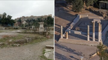 Η Αρχαία Αγορά αποδόθηκε στο κοινό μετά τα έργα αναβάθμισης από το υπουργείο Πολιτισμού, «αποκαθιστά τη νοηματική ενότητα του ιστορικού τοπίου»