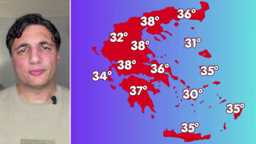 Εκρηκτικό κοκτέιλ ανέμων, ζέστης και ξηρασίας σήμερα: Έρχονται 40άρια το Σαββατοκύριακο, η πρόγνωση Τσατραφύλλια στο protothema