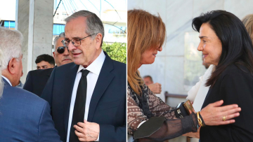 Στο Α΄ Νεκροταφείο το μνημόσυνο για τον έναν χρόνο από τον θάνατο της Λένας Σαμαρά