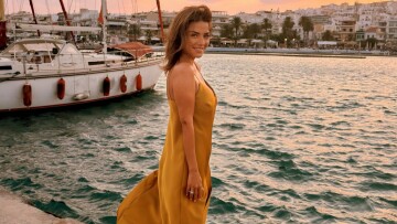 Βάσω Λασκαράκη: Οι φωτογραφίες της από την επίσκεψή της στη Σητεία