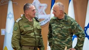Στο Ισραήλ ο αρχηγός ΓΕΕΘΑ Δημήτρης Χούπης, συναντήθηκε με τον αρχηγό των IDF