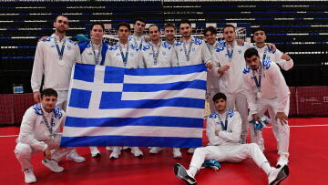 Ιστορικό μετάλλιο για την εθνική χάντμπολ στους Μεσογειακούς Αγώνες: Ηττήθηκε στον τελικό απ' την Αίγυπτο και κατέκτησε το Ασημένιο