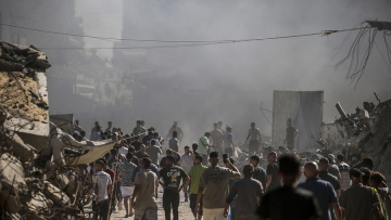 Το Ισραήλ θέλει να απομακρύνει τους Παλαιστίνιους από τη Λωρίδα της Γάζας, δηλώνει ο υπουργός Άμυνας