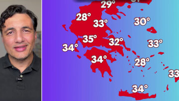 Ανάσα δροσιάς με μπόρες και καταιγίδες σήμερα, επιστρέφει γρήγορα η ζέστη, η πρόγνωση Τσατραφύλλια στο protothema