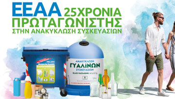 Η Ανακύκλωση Συσκευασιών στην Ελλάδα έχει όνομα: Μπλε Κάδος και Μπλε Κώδωνας