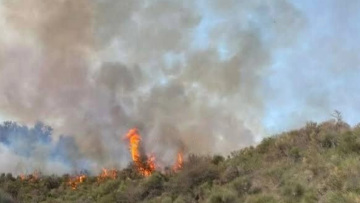 Φωτιά σε χαμηλή βλάστηση στη Βελίνα Κορινθίας, σηκώθηκαν δύο αεροπλάνα
