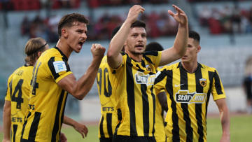 Βόλος - ΑΕΚ 1-2: Με διπλό χτύπημα Γιόβιτς η Ένωση πέρασε από το Πανθεσσαλικό, δείτε τα γκολ 