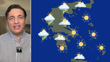 Νέα επιδείνωση του καιρού με καταιγίδες, κεραυνούς και χαλάζι το Σαββατοκύριακο, η πρόγνωση Τσατραφύλλια στο protothema