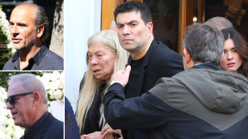 Συγγενείς, φίλοι και άνθρωποι του ελληνικού μπάσκετ είπαν το τελευταίο αντίο στον Σούλη Μαρκόπουλο: Συντετριμμένη η οικογένειά του 