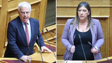 «Του αρέσει από πάνω» είπε η Κωνσταντοπούλου για τον Σιμόπουλο - «Αν το έλεγα εγώ, θα με κατηγορούσατε για σεξιστή» της απάντησε