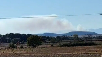 Φωτιά σε δάσος στο Σουφλί, πέρασε από τη Βουλγαρία στην Ελλάδα 

