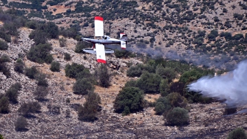 Φωτιά σε αγροτοδασική έκταση στη Βοσκίνα Κυνουρίας