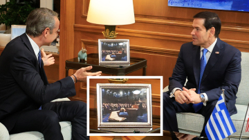 H διπλωματία της εικόνας: Η φωτογραφία με νόημα ανάμεσα στους Μητσοτάκη και Ρούμπιο 