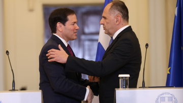 Γεραπετρίτης: Τα F-35 αναδεικνύουν τη σταθερή αμυντική σχέση μας - Ρούμπιο: Σπουδαίος σύμμαχος η Ελλάδα, απόλυτη αφοσίωση στην ενεργειακή συνεργασία των δυο χωρών


