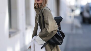 Funnel-neck coat: Το νέο αγαπημένο πανωφόρι της μόδας
