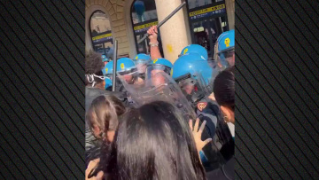 Χάος στην Ιταλία: Σοβαρά επεισόδια σε αντικυβερνητικές διαδηλώσεις μαθητών και φοιτητών σε όλη τη χώρα, δείτε βίντεο