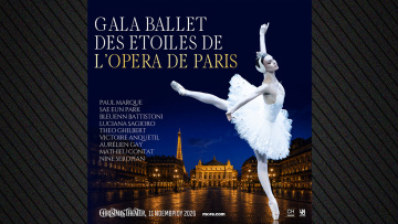 Gala Ballet des Étoiles de l’Opéra de Paris - Οι λαμπεροί Αστέρες του Κλασικού Μπαλέτου
