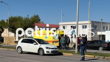 Στο νοσοκομείο άνδρας που παρασύρθηκε από αυτοκίνητο στον Πύργο