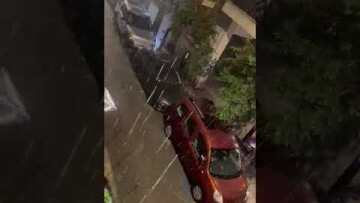 Καταιγίδα στα Εξάρχεια