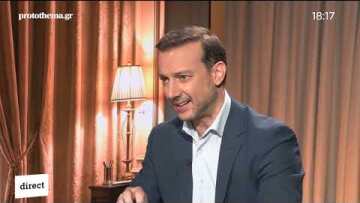 Ο πρόεδρος του ΕΟΦ, Σπύρος Σαπουνάς, στο Direct
