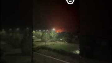 Φωτιά από Κεραυνό στη Νέα Χιλή Αλεξανδρούπολης