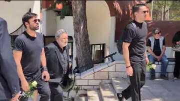 Το τελευταίο αντίο στον Νίκο Γαλανό: Ο Γιώργος Παρτσαλάκης