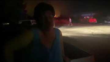 Κάτοικος στο Ασπροχώρι για την φωτιά