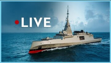 Tελετή υποδοχής της πρώτης φρεγάτας Belharra «ΚΙΜΩΝ»