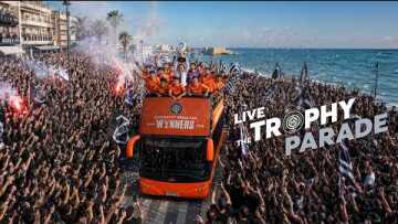 Trophy Parade! LIVE η παρέλαση των νικητών του Κυπέλλου Ελλάδας Betsson!