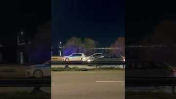 Κυκλοφοριακή συμφόρηση στο σημείο του ατυχήματος