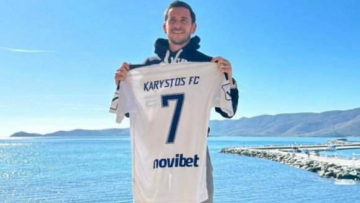 Στα τοπικά της Εύβοιας ο Κουτσιανικούλης - Ανακοινώθηκε από τον ΑΟ Καρύστου ο πρώην άσος του ΠΑΟΚ 
