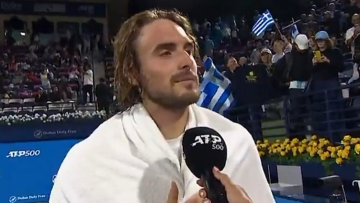 Τσιτσιπάς για τον τίτλο στο Ντουμπάι: Είμαι περήφανος που τα κατάφερα - Βίντεο