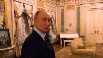 Μέσα στο «παλάτι» του Πούτιν για πρώτη φορά: Ξενάγηση στο πολυτελές διαμέρισμά του στο Κρεμλίνο - Δείτε βίντεο