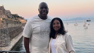 Διακοπές στα νησιά του Ιονίου για τον θρυλικό Μάτζικ Τζόνσον - Φωτογραφίες 