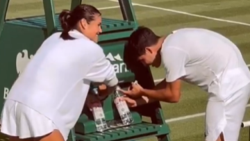 Αλκαράθ και Ραντουκάνου προπονήθηκαν μαζί στο Wimbledon εν μέσω φημών για σχέση - Δείτε βίντεο και φωτογραφίες 