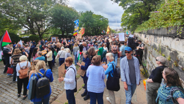 Διαδηλώσεις κατά της επίσκεψης του Ντόναλντ Τραμπ στη Σκωτία 
