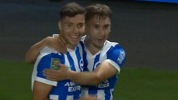 Δύο γκολ ο Τζίμας στο ντεμπούτο του με την Μπράιτον - Δείτε τα γκολ