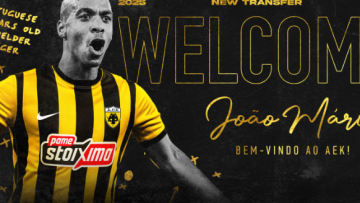 ΑΕΚ: Ανακοίνωσε τον δανεισμό του Ζοάο Μάριο από τη Μπεσίκτας - Πήρε τη φανέλα με το Νο10 