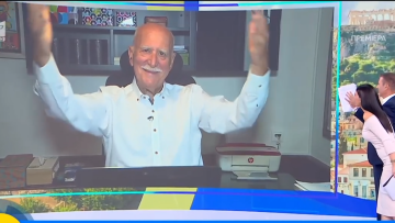 Ο Γιώργος Παπαδάκης επέστρεψε στο «Καλημέρα Ελλάδα» - Οι ευχές του στο δίδυμο Στάθη-Λιβαθυνού
