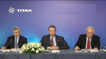 TITAN Forward 2029: 4 δισ. ευρώ για νέα εργοστάσια, εξαγορές και πράσινες τεχνολογίες