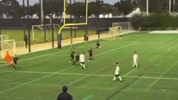 Φοβερό γκολ με απευθείας χτύπημα φάουλ από τον 7χρονο γιο του Μέσι - Βίντεο 