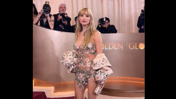 Τζένιφερ Λόρενς στις Χρυσές Σφαίρες: Με σι θρου φόρεμα έκλεψε την παράσταση στο κόκκινο χαλί