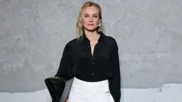 H Ντάιαν Κρούγκερ δοκίμασε μια από τις μεγαλύτερες τάσεις στα παντελόνια