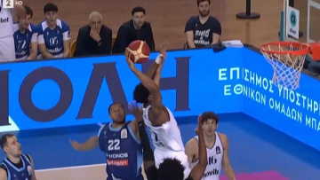 Κύπελλο μπάσκετ: Φοβερό κάρφωμα από τον Σμιθ στο Ηρακλής - Μύκονος, βίντεο 