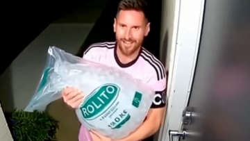 «Άνοιξε ο πάγος λιώνει»: Η ατάκα του Λιονέλ Μέσι στο video clip της Tini, βίντεο 