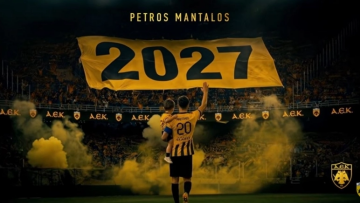 Για πάντα στη Νέα Φιλαδέλφεια ο Πέτρος Μάνταλος: Ανανέωσε με την ΑΕΚ μέχρι το 2027, δείτε βίντεο 