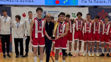 Πρωταθλητής στο  Gen A Stars U16 ο Ολυμπιακός, έλαμψε ο γιος του Σπανούλη, βίντεο 