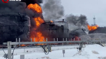 Ουκρανικά drones έπληξαν τη νύχτα το ρωσικό διυλιστήριο NORSI 