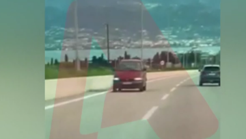 Oδηγούσε ανάποδα για 6,5 χιλιόμετρα στην Ιόνια Οδό και είπε πως... μπερδεύτηκε, δείτε βίντεο